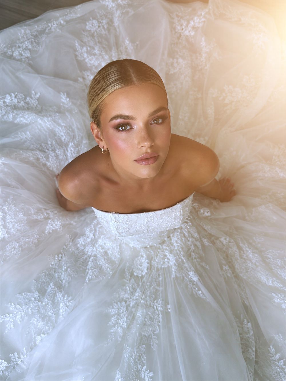 Portrait de mariée maquillage naturel et lumineux, Studio Ayra Bordeaux